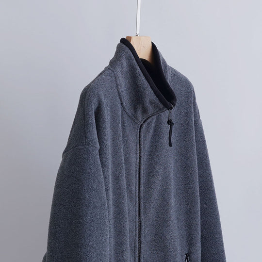 Damen Sportliche Fleecejacke mit hohem Kragen Nord Taschen