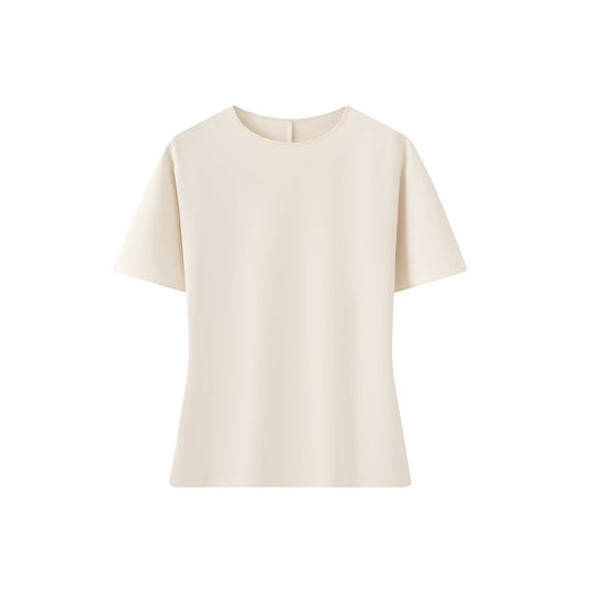 Damen Weite Satinhose mit hoher Taille und fließender Wide‑Leg‑Silhouette Nord Taschen