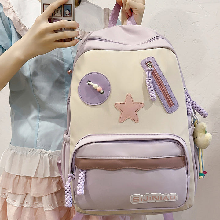 Damen Freizeit Rucksack mit verspielten Applikationen Nord Taschen