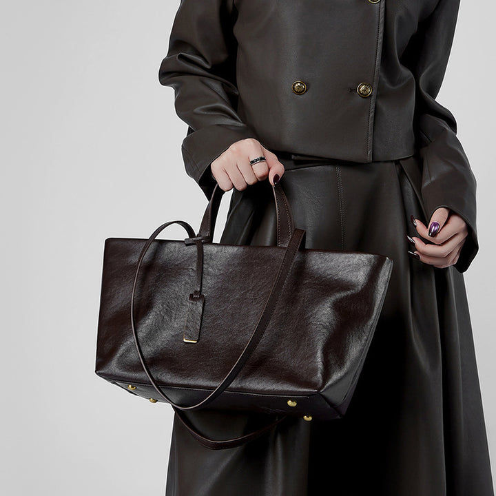 Damen elegante Shopper mit abnehmbaren Schulterriemen Nord Taschen