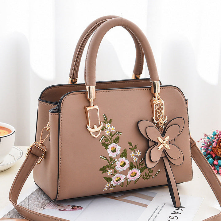 Nord Taschen | Tasche mit Blumenstickerei