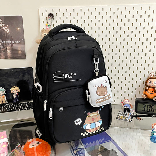Damen Freizeit-Rucksack mit kreativen Tiermotiven und multifunktionalen Fächern Nord Taschen