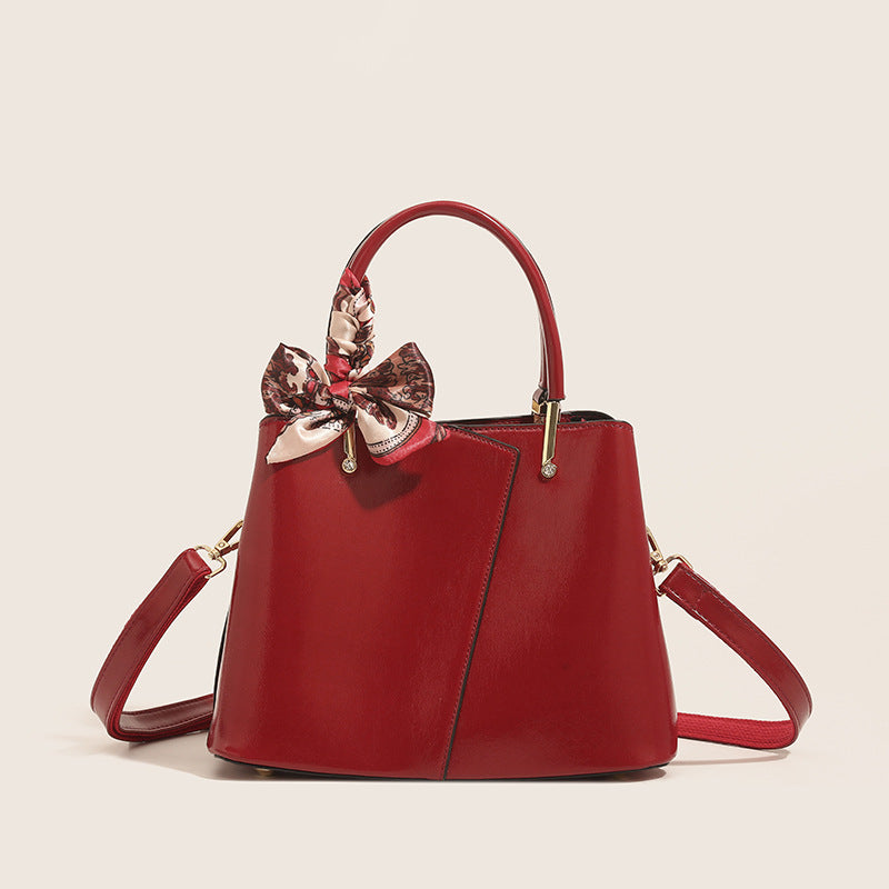 Damen Handtasche mit verspieltem Schleifenakzent Nord Taschen