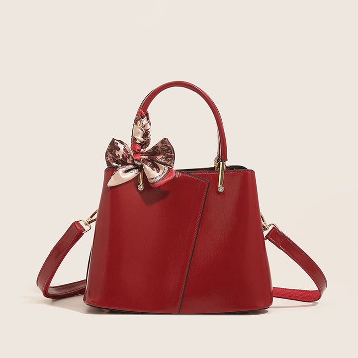 Damen Handtasche mit verspieltem Schleifenakzent Nord Taschen