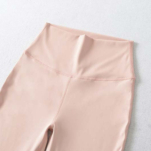 Damen High‑Waist Yoga-Flarehose mit ausgestelltem Schlag und Komfortbund Nord Taschen