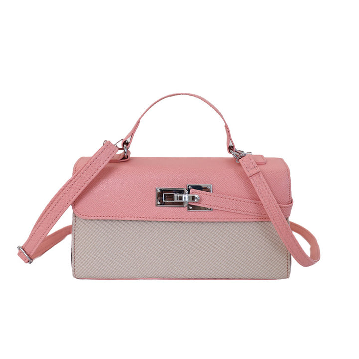 Damen Umhängetasche mit strukturiertem Obermaterial und elegantem Verschluss Nord Taschen