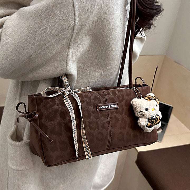 Damen elegante Handtasche im modernen Leopardenmuster Nord Taschen