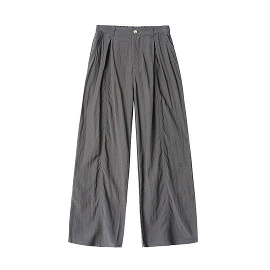 Herren Baggy-Cargo-Hose mit tiefem Schritt, Oversized-Silhouette und aufgesetzten Utility-Taschen Nord Taschen