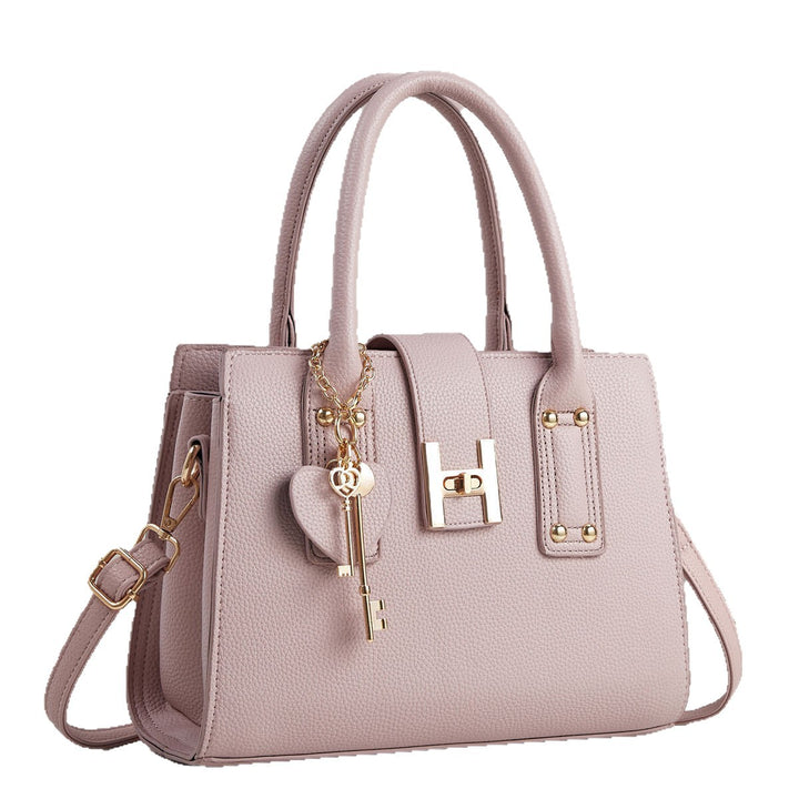 Damen elegante Handtasche mit strukturiertem Obermaterial Nord Taschen
