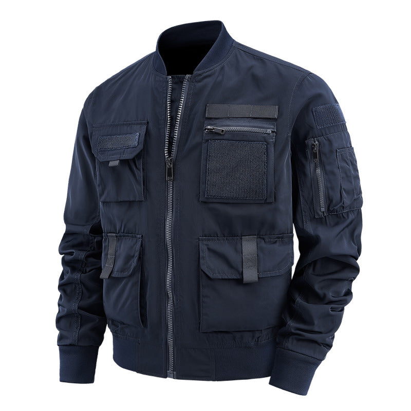 Men's  tactical multi-pocket flight bomber jacket Nord Taschen