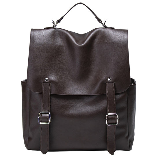 Damen Rucksack aus hochwertigem Kunstleder mit praktischem Überschlag Nord Taschen