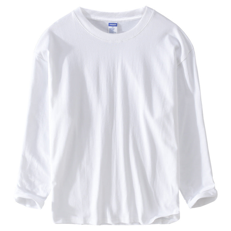 Unisex Langärmliges Premium-Basics-Langarmshirt aus Baumwollmix mit Rundhalsausschnitt Nord Taschen