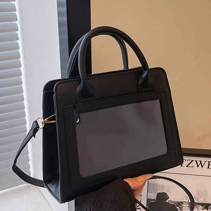 Damen Handtasche mit innovativem Transparentdesign und eleganten Akzenten Nord Taschen