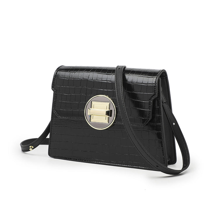 Damen Crossbody-Tasche mit elegantem Krokodilprägungsdesign Nord Taschen