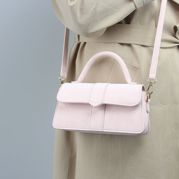Damen elegante Handtasche im klassischen Klappdesign Nord Taschen
