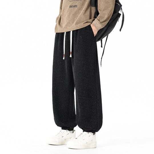 Herren Modische Gestreifte Freizeithose