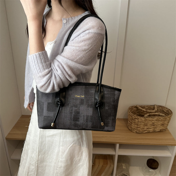 Damen elegante Tote Bag mit strukturiertem Material Nord Taschen