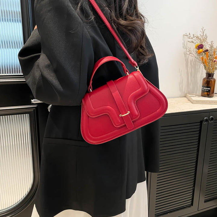 Damen modische Handtasche mit strukturiertem Design Nord Taschen