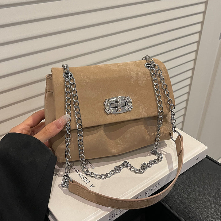 Damen Clutch Tasche mit elegantem Schmuckverschluss Nord Taschen