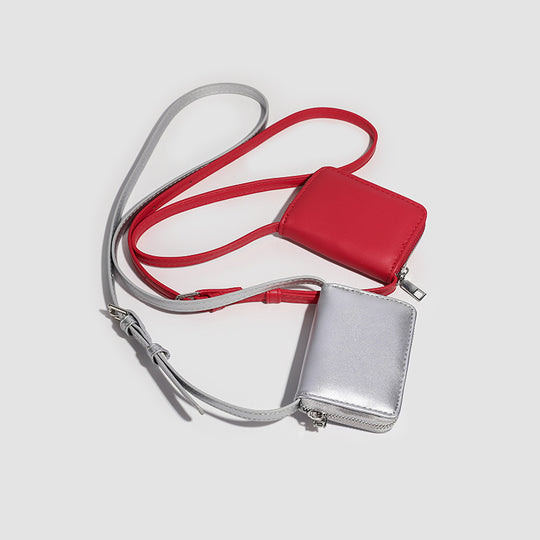 Damen Handgelenktasche mit elegantem Reißverschluss und minimalistischer Silhouette Nord Taschen