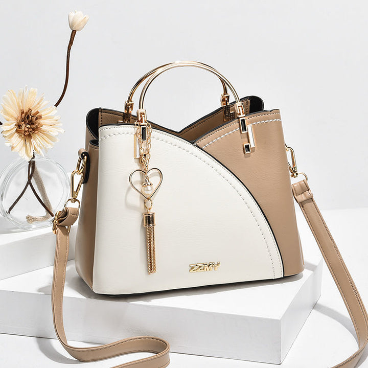 Damen Handtasche mit modernen Farbakzenten und eleganter Struktur Nord Taschen