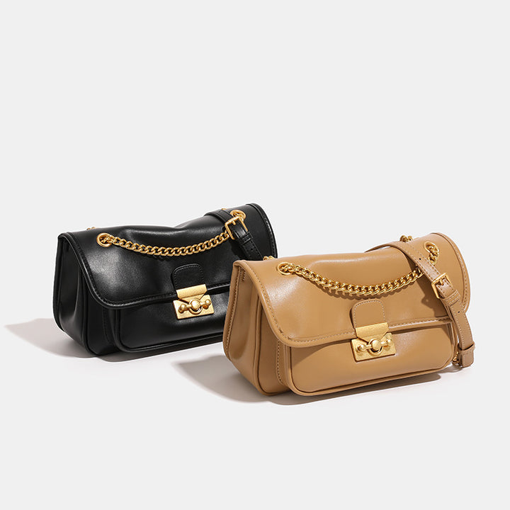 Damen Umhängetasche mit elegantem Kettenhenkel und modernem Magnetverschluss Nord Taschen