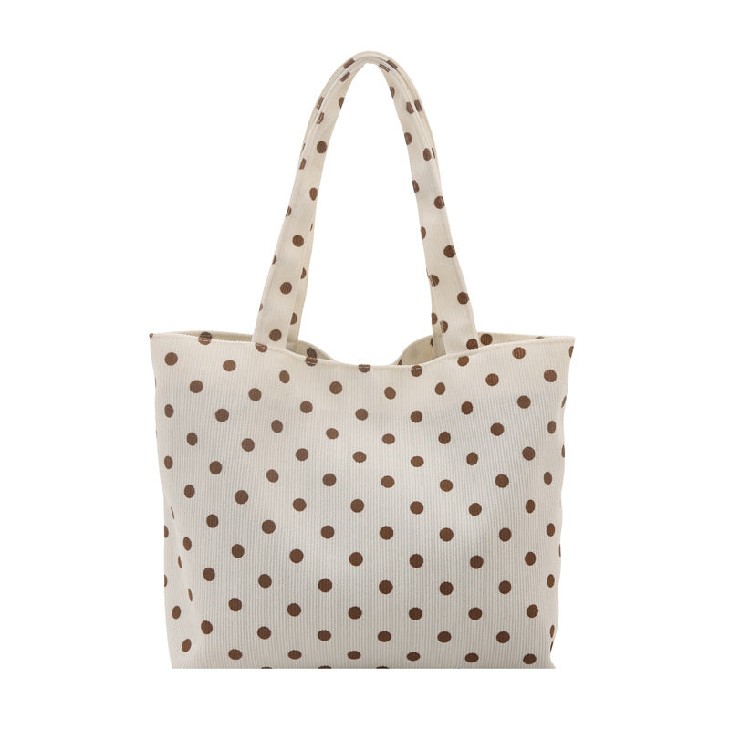 Damen Tragetasche mit verspieltem Punkte-Design Nord Taschen