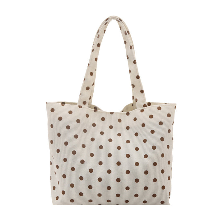 Damen Tragetasche mit verspieltem Punkte-Design Nord Taschen