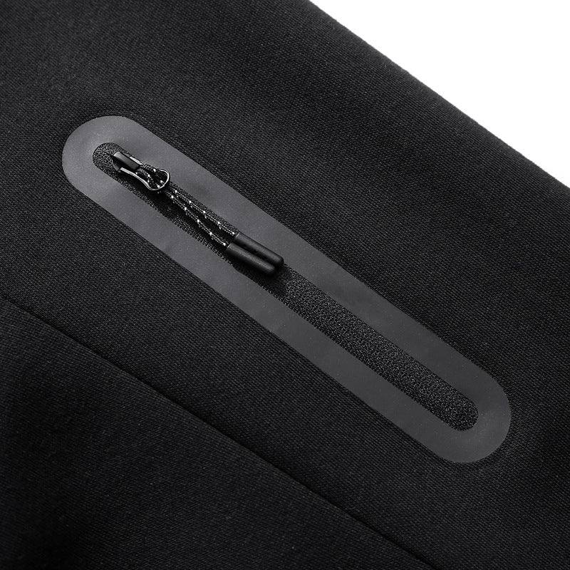 Herren Sportliche Kapuzenjacke mit praktischen Reißverschlusstaschen Nord Taschen