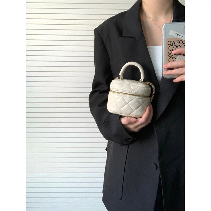 Damen Designer Clutch aus hochwertigem Kunstleder mit elegantem Steppmuster Nord Taschen