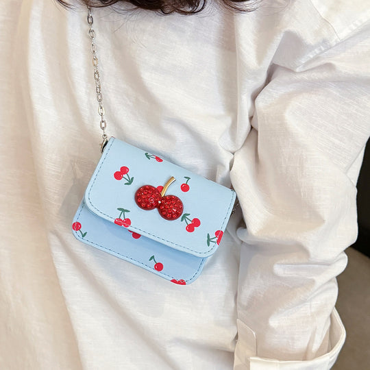 Damen Umhängetasche mit fruchtigem Design und Kettenriemen Nord Taschen