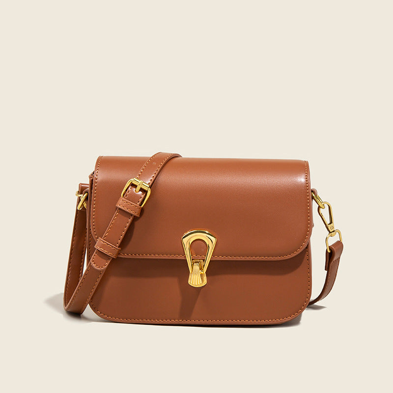 Damen Umhängetasche mit elegantem Verschluss und verstellbarem Schulterriemen Nord Taschen