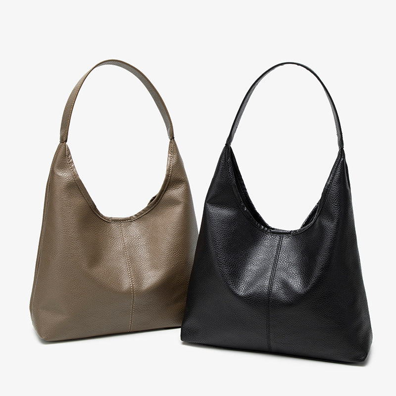 Damen Hobo-Handtasche aus weichem Leder mit praktischem Design Nord Taschen