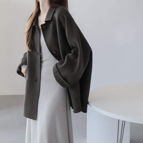 Damen Übergroße Utility-Jacke Nord Taschen