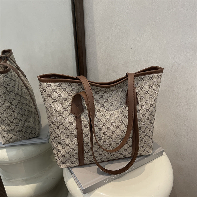 Damen elegante Handtasche mit geometrischem Muster Nord Taschen