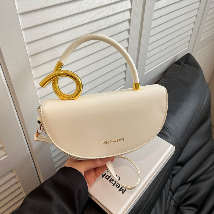 Damenhandtasche mit elegantem Schwunggriff Nord Taschen