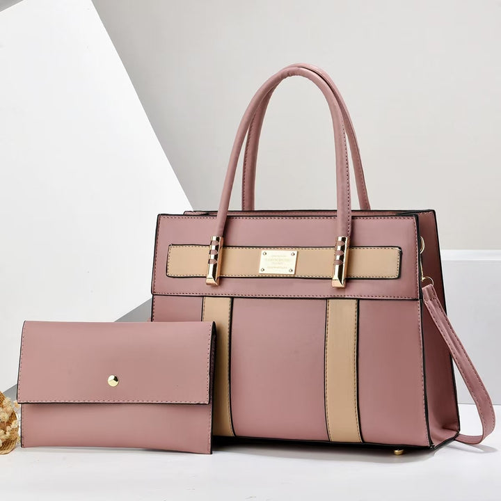 Damen elegante Handtasche mit abnehmbarer Geldbörse Nord Taschen