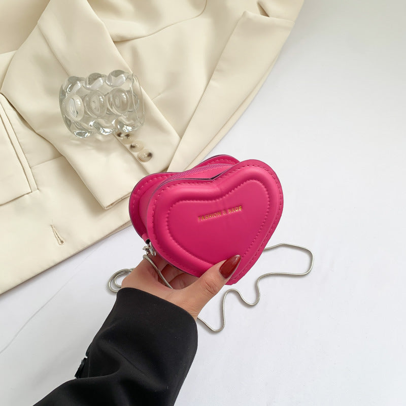Damen Herzförmige Clutch Nord Taschen
