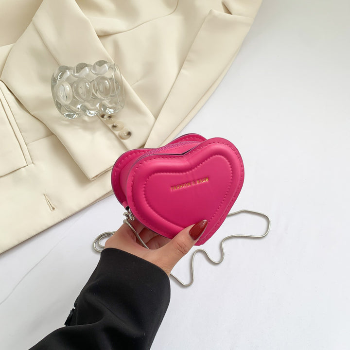 Damen Herzförmige Clutch Nord Taschen
