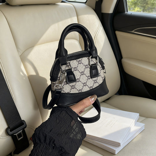 Damen Designer Mini-Handtasche mit strukturiertem Obermaterial Nord Taschen