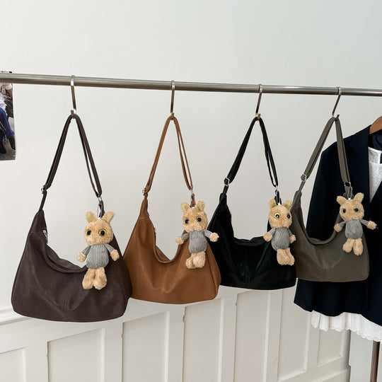Damen Hobo-Tasche aus hochwertigem Leder mit luftigem Design Nord Taschen