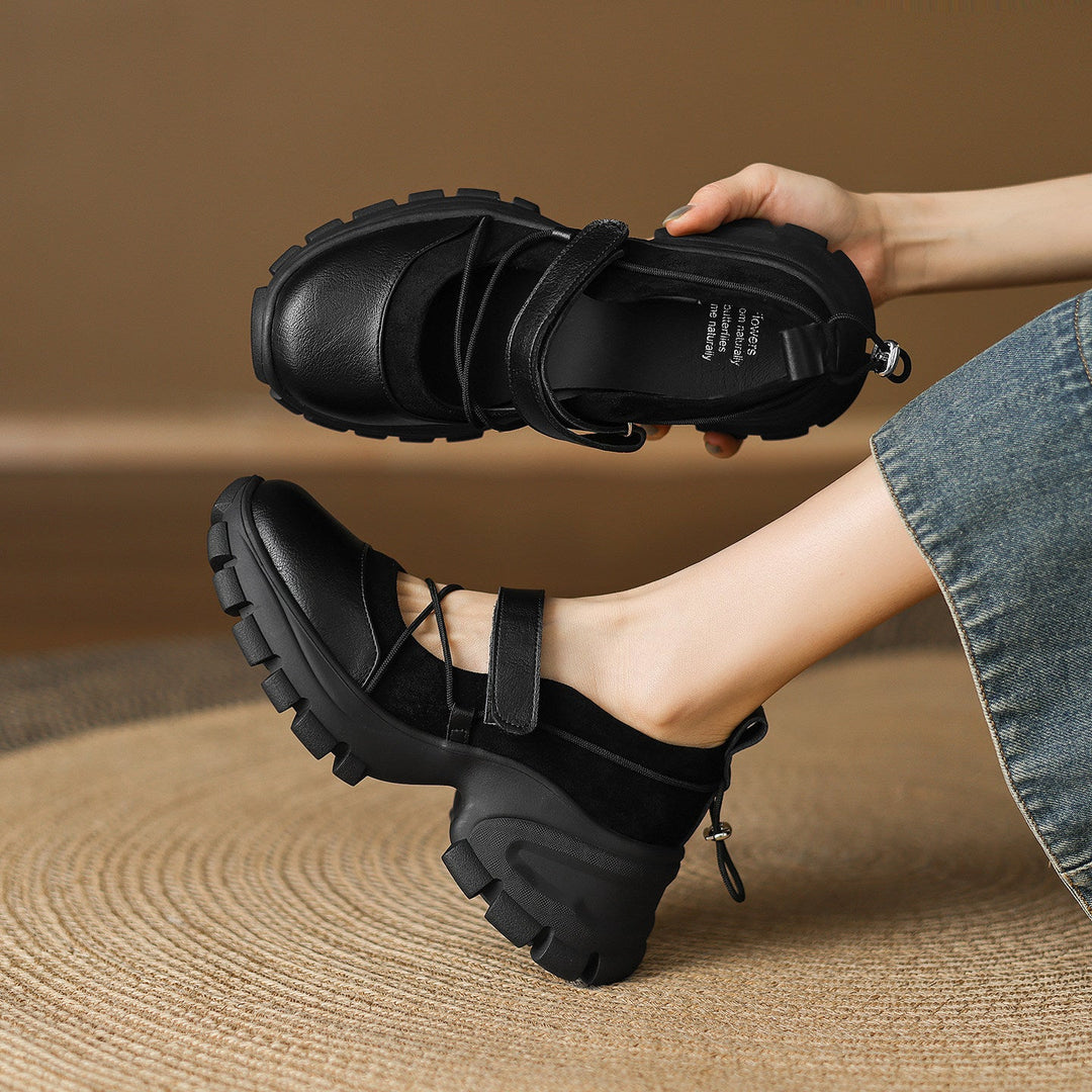 Damen modische Slingback-Schuhe mit elastischen Riemen und bequemer Sohle
