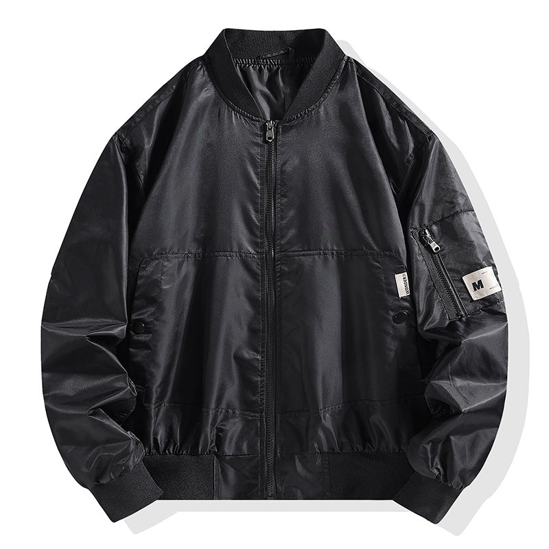 Herren Sportliche Leichte Bomberjacke Nord Taschen