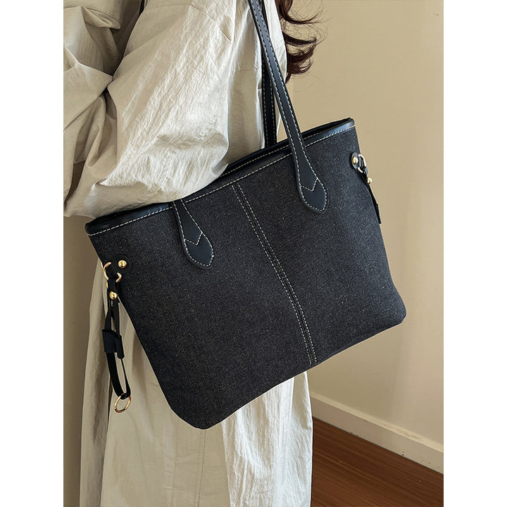 Damen Stofftasche mit robustem Design und eleganten Griffen Nord Taschen