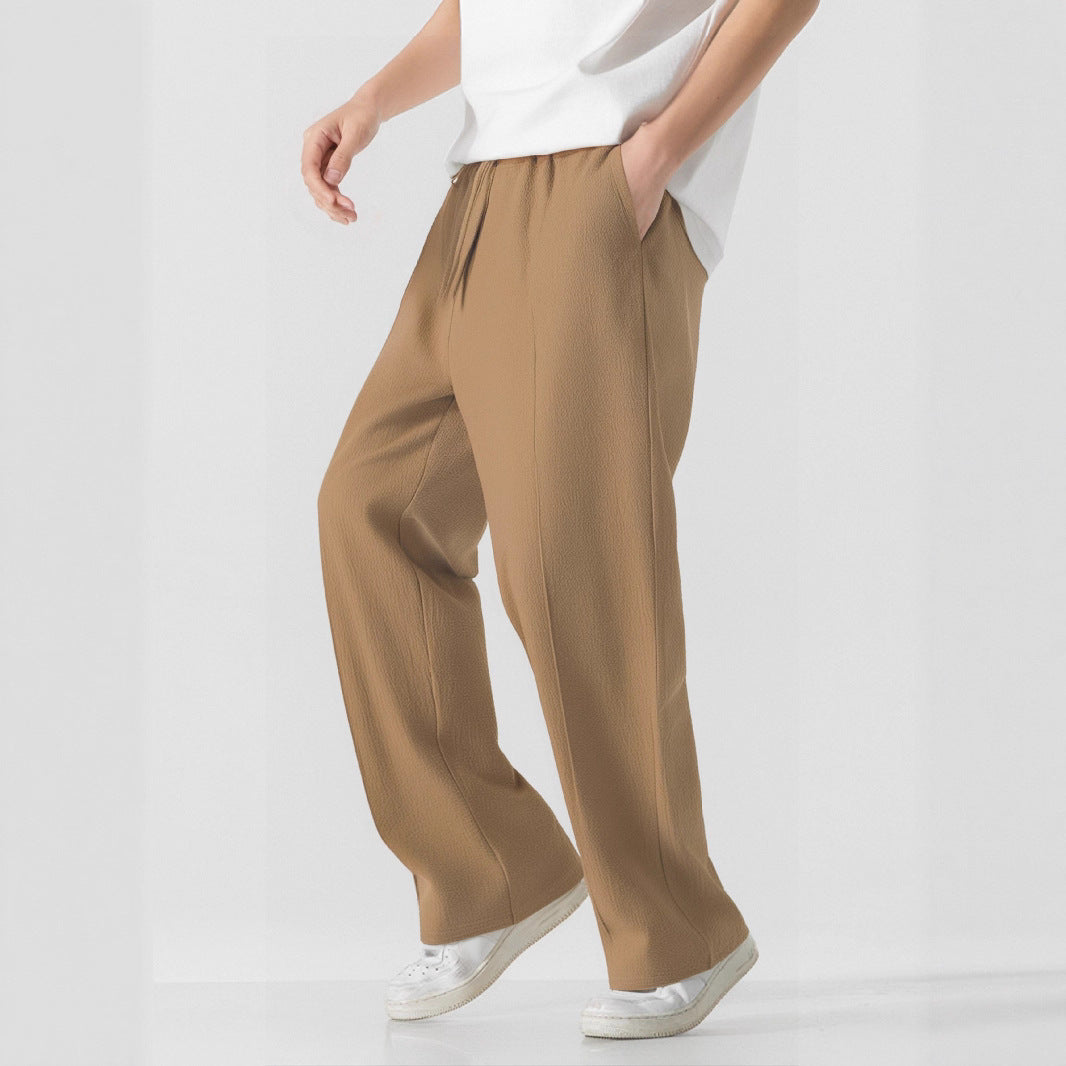 Herren Elegante, weite Freizeithose aus atmungsaktivem Gew Nord Taschene