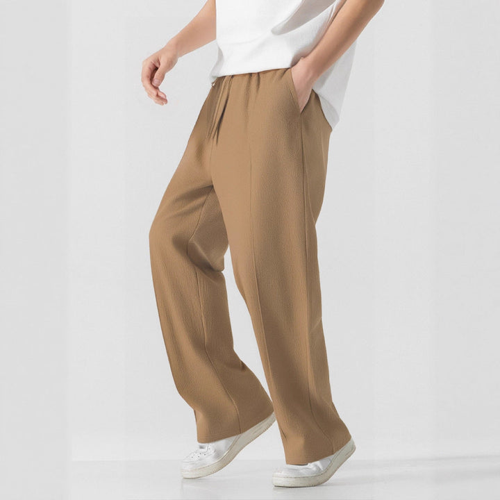 Herren Elegante, weite Freizeithose aus atmungsaktivem Gew Nord Taschene