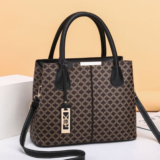 Damen Designer-Handtasche mit modischem Logo-Design und abnehmbarem Schulterriemen Nord Taschen