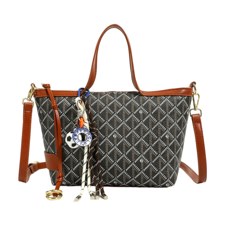 Damen elegante Tragetasche mit strukturierter Oberflächengestaltung Nord Taschen
