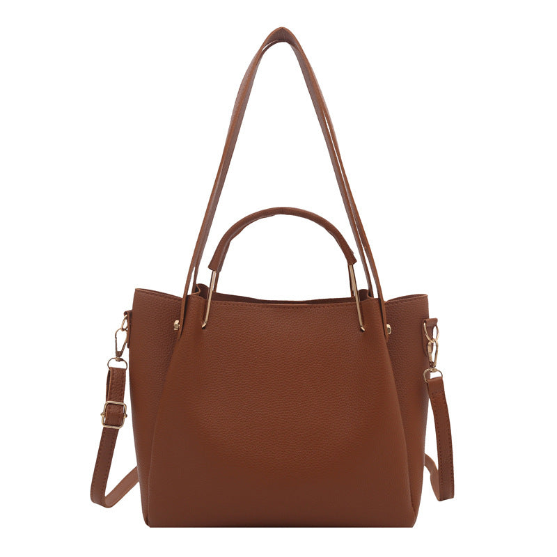 Damen elegante Henkeltasche aus hochwertigem Kunstleder Nord Taschen