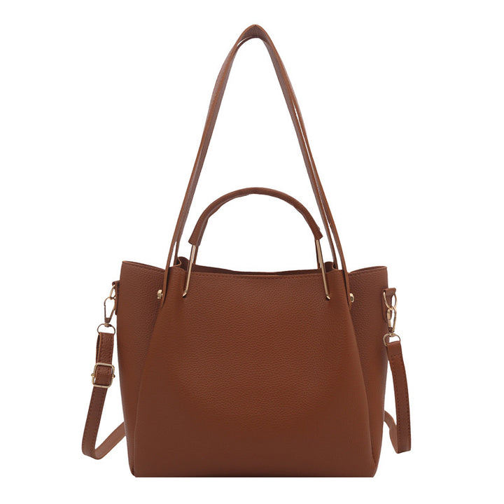 Damen elegante Henkeltasche aus hochwertigem Kunstleder Nord Taschen